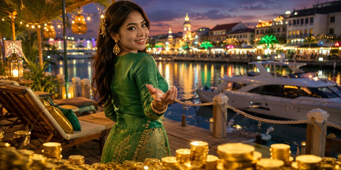 Suasana perayaan Hari Raya di Melaka dengan promosi odds khas platform cat6 untuk pemain Malaysia